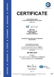 SIJ d.d. ISO 9001 EN